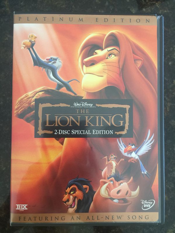 The Lion King 2-Disc Platinum Edition DVD for Sale in Goulds, FL - OfferUp