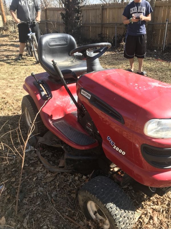 Craftsman DLT 3000 lawnmower for Sale in Kansas City, MO OfferUp