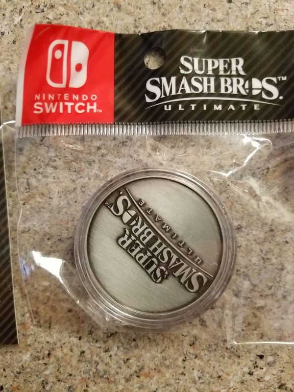 Limited Edition Super Smash Bros Ultimate Pin, Collectible Coin, Super ...