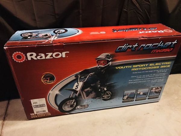 razor mx350 run time