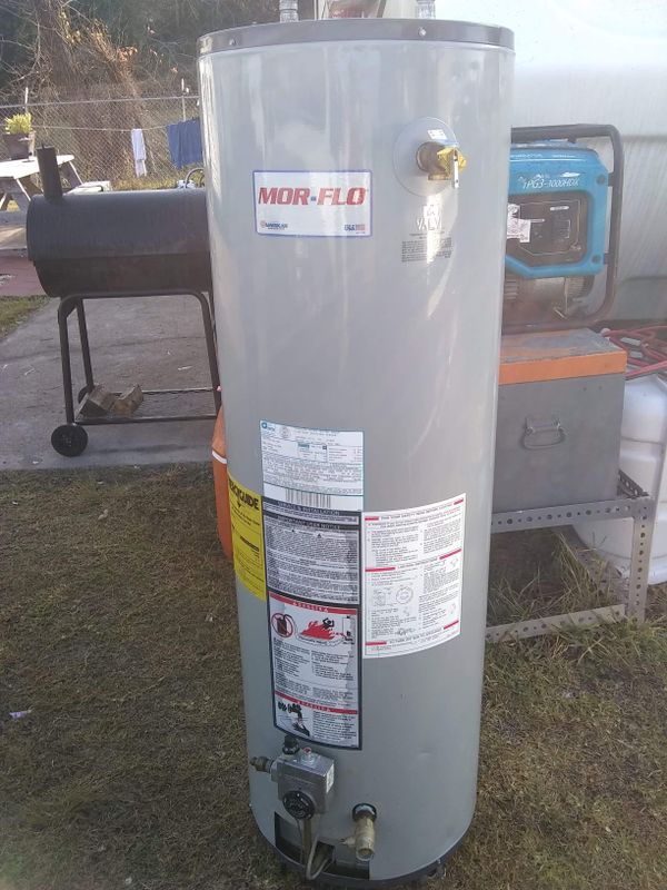 Mor flo 40 gallon gas hot water heater for Sale in Crosby, TX OfferUp