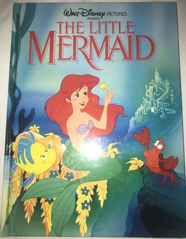 Disney Little Mermaid Book 11 1/2 Inches X 8 1/2 Inches Disney Classic ...