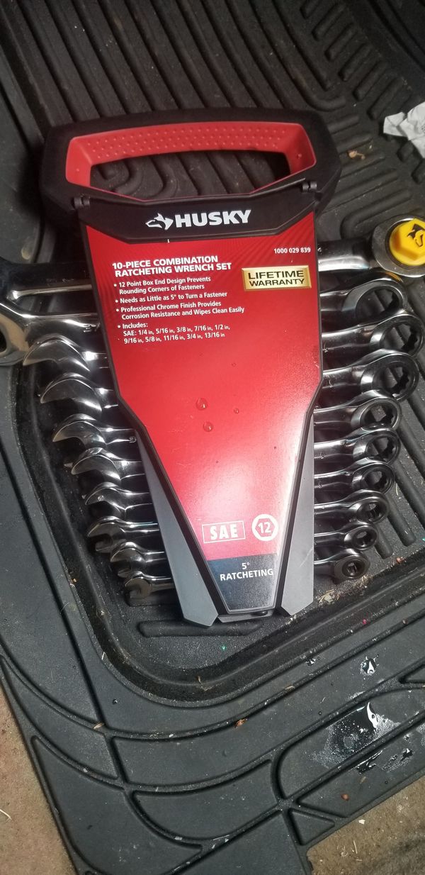 BRAND NEW PROFESSIONAL HUSKY RATCHET WRENCH SET for Sale ...
