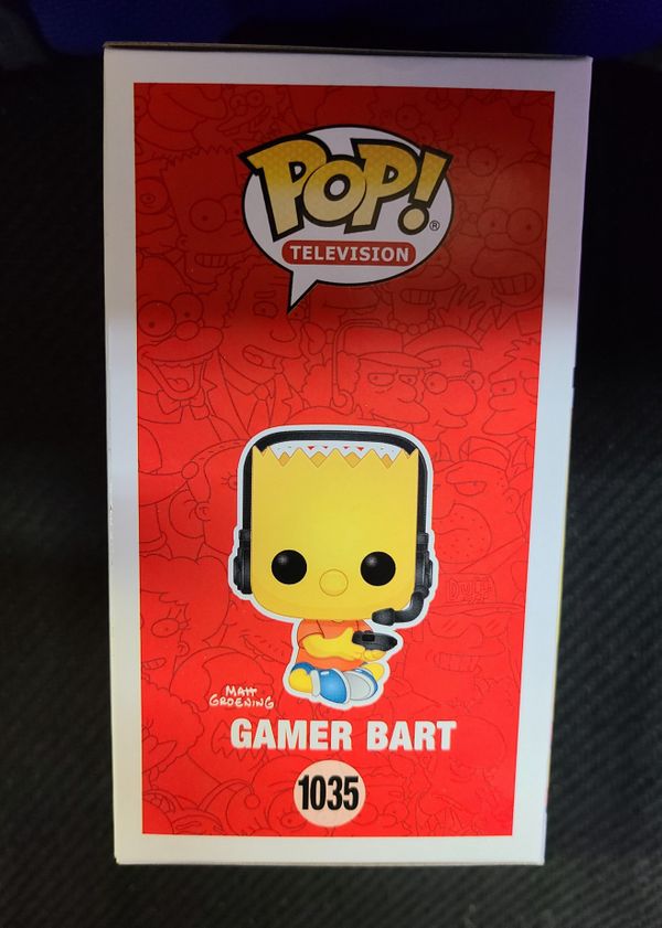 funko pop gamer bart