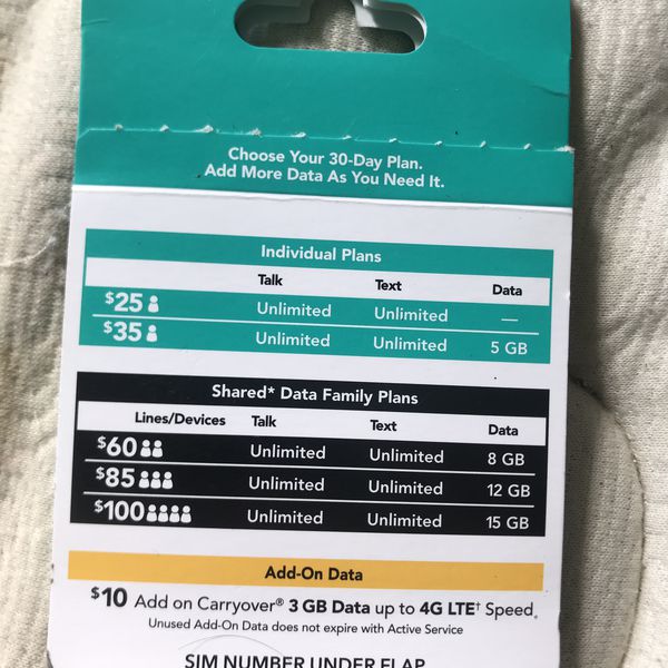 "Total wireless" SIM card kit for bring your own puone for Sale in Baltimore, MD - OfferUp