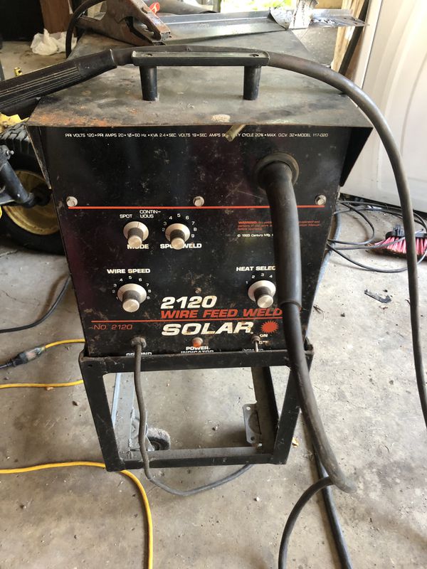 solar 2120 wire feed welder