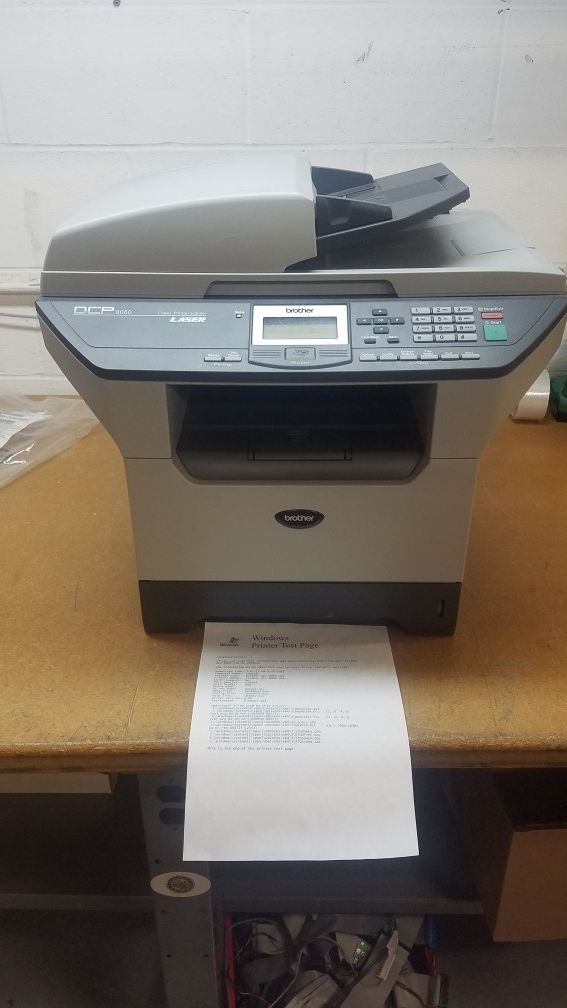 Brother Dcp 8060 Copier Printer Scanner Multi Page Scan Or Copy Awesome Black And White Some 7871