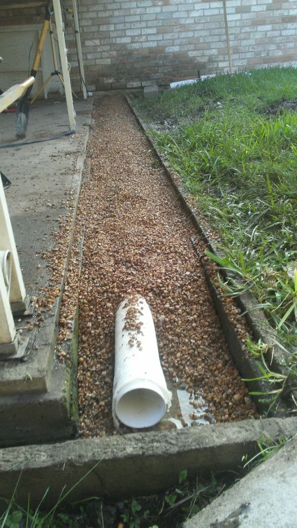 French drains/ yard drains for Sale in Houston, TX OfferUp