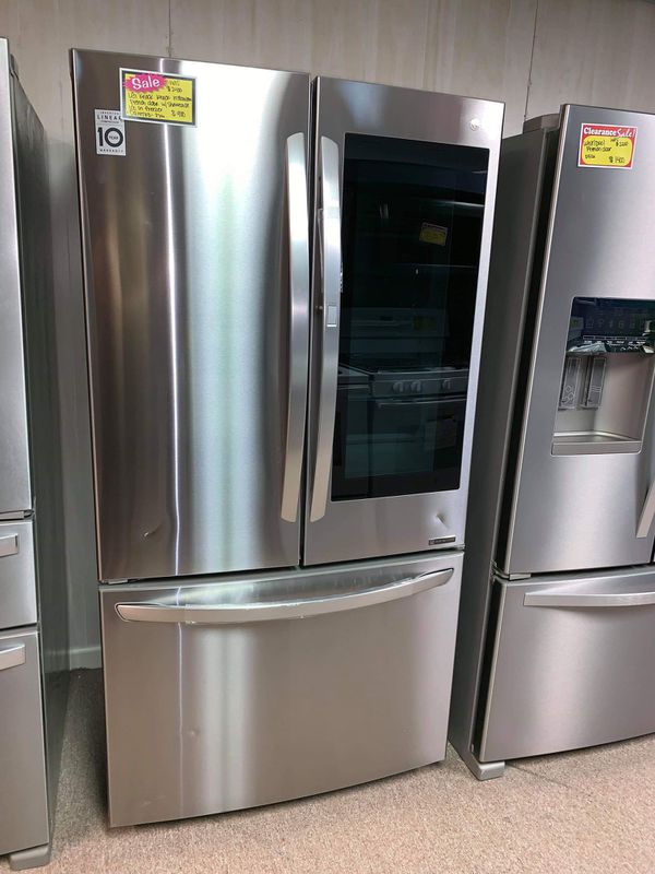Brand New LG KNOCK KNOCK INSTAVIEW French Door Refrigerator With SHOWCASE Door for Sale in