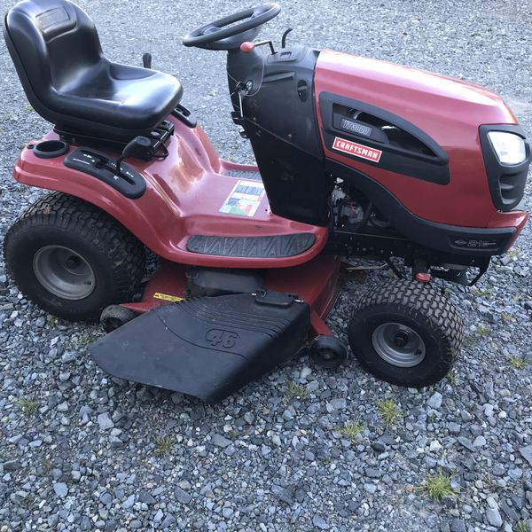 Craftsman 46 inch riding mower. Like new Great shape. $750 or best ...