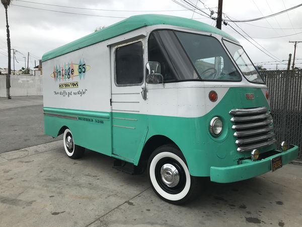 Vintage 1961 Grumman Olson step van ford step van bread truck for Sale ...