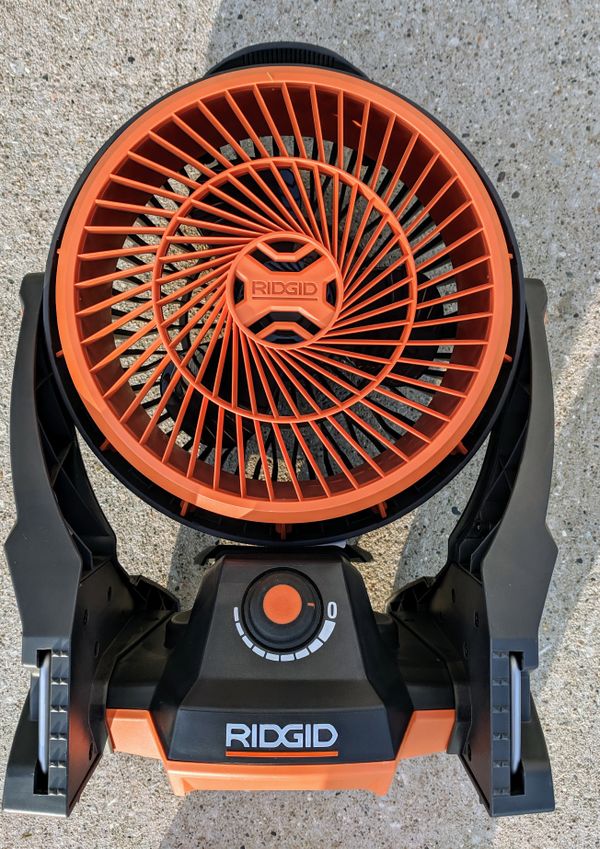 RIDGID hybrid 18v/cord portable fan for Sale in Caledonia, MI OfferUp