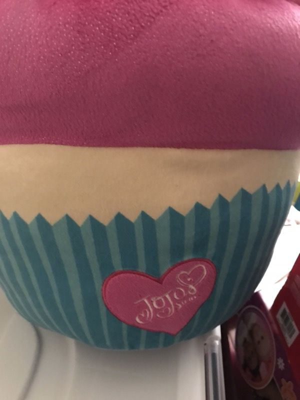 jojo siwa cupcake pillow