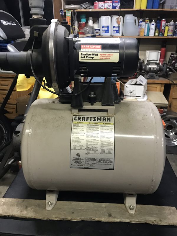 well pump bladder tank