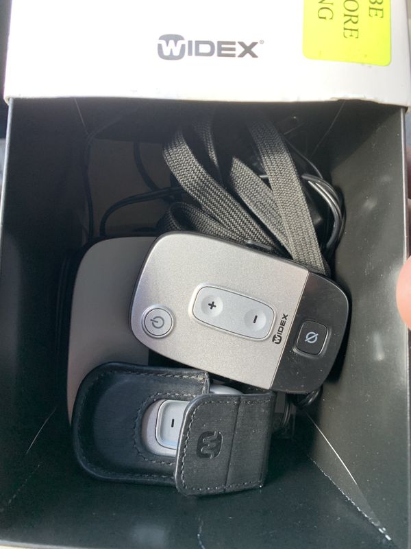 Widex TVDEX, TV streaming Assisted Listening Device for Hearing Aids