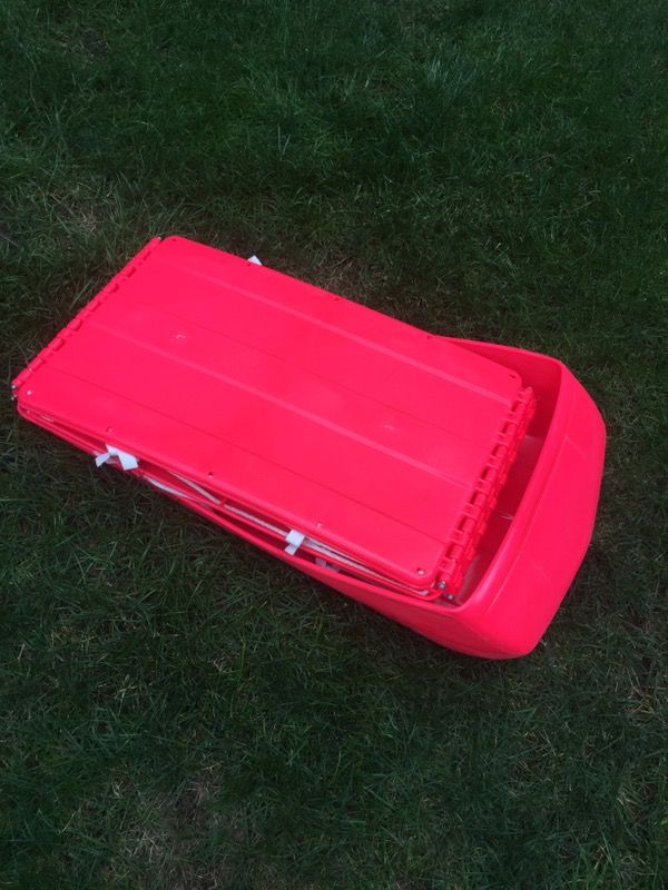 Super RARE 8' Folding Toboggan for Sale in Totowa, NJ OfferUp