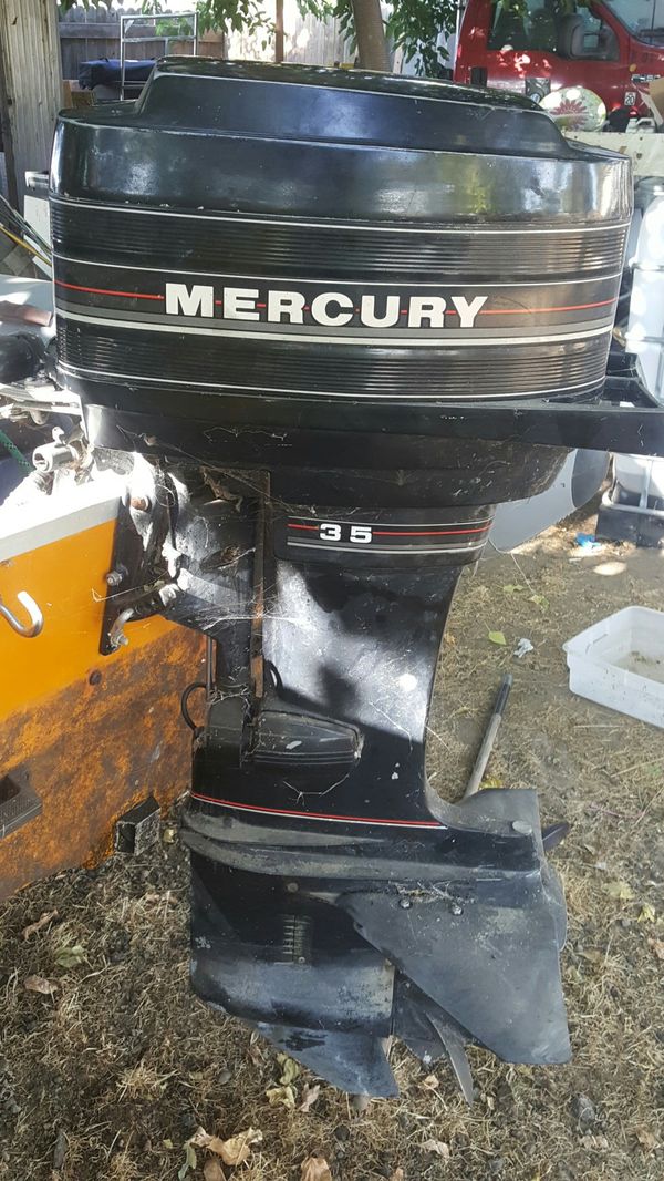 35hp Mercury outboard motor for Sale in Sacramento, CA OfferUp