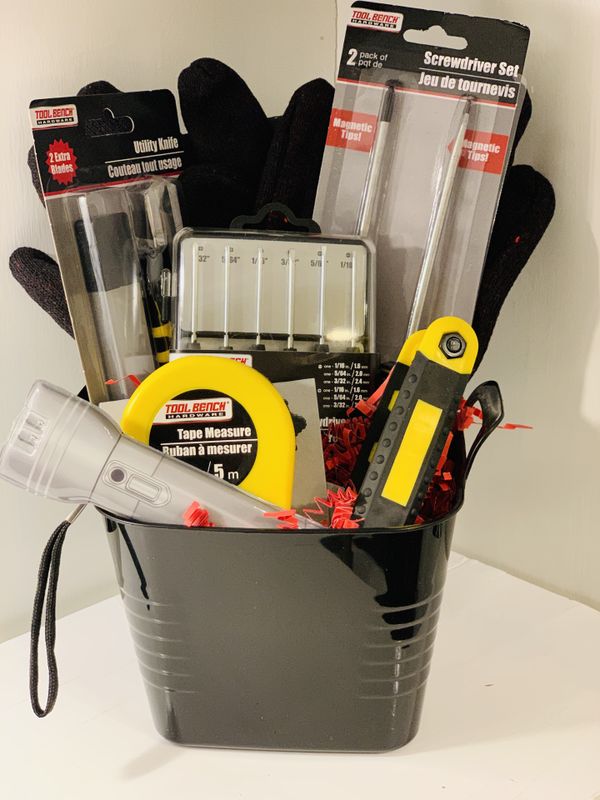 Dad Who Can Fix Anything Tool Gift Basket Caddy Tape Measure Flashlight dad-who-can-fix-anything-tool-gift-basket-caddy-tape-measure-flashlight