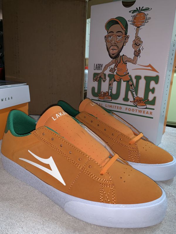 Lakai shoe collab w/ Larry June for Sale in Hemet, CA Lakai shoe collab w/ Larry June for Sale in Hemet, CA