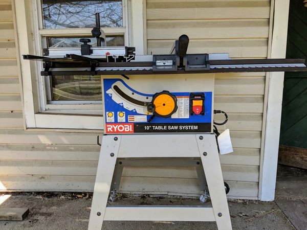 ryobi-bt3100-table-saw-system-for-sale-in-millers-md-offerup