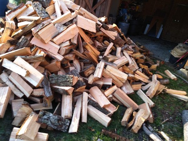 Split, Stacked, & Delivered - Seasoned & Green Cords of Firewood for