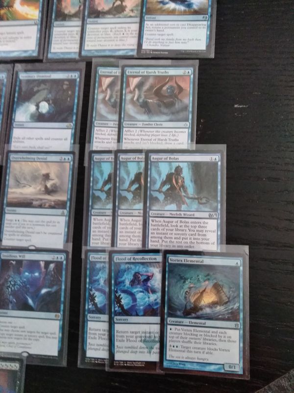 Mono Blue pioneer magic the gathering cards mtg cards for Sale in Las