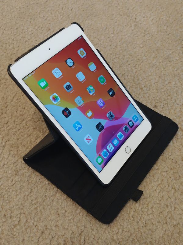 Apple iPad Mini 4 32GB, WiFi / T-Mobile 7.9" - Gold + Smart Cover Case