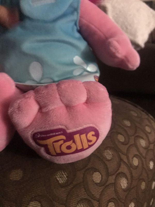 trolls poppy teddy bear