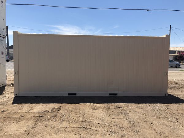 LOCAL 8x20 spray foam insulated cargo shipping container ...