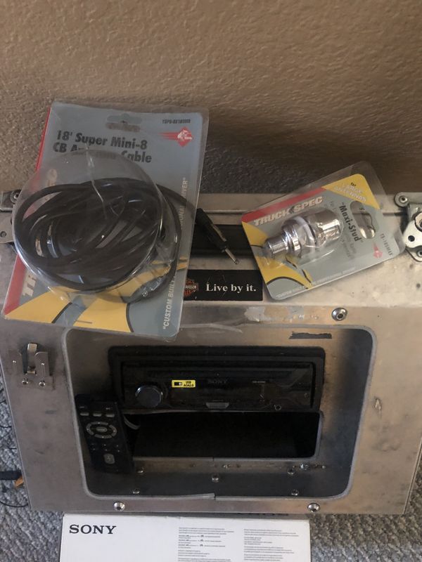 The Aluminum Box Truck Driver Slip Seat Radio Box for Sale in El Paso