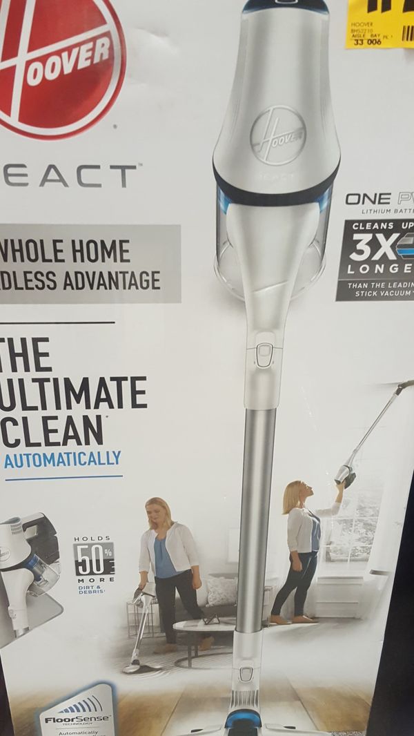 Hoover REACT Whole Home Cordless Stick Vacuum Cleaner, BH53210 for Sale