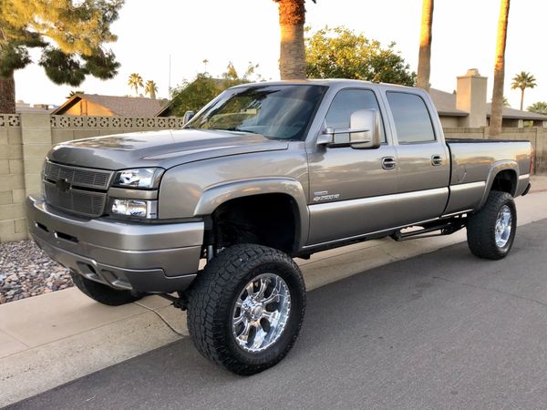 2007 CHEVY SILVERADO 2500 4x4 LBZ DURAMAX DIESEL LIFTED for Sale in ...