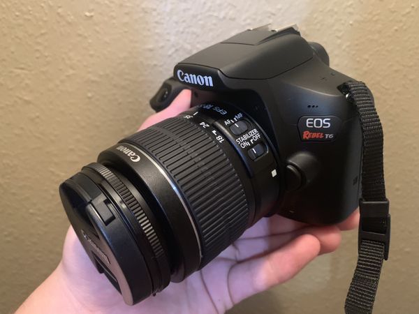 canon rebel t6 to macbook