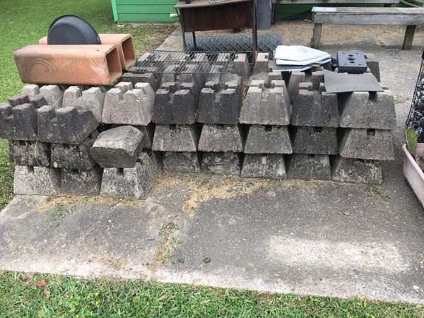 who sells concrete deck blocks in muskegon