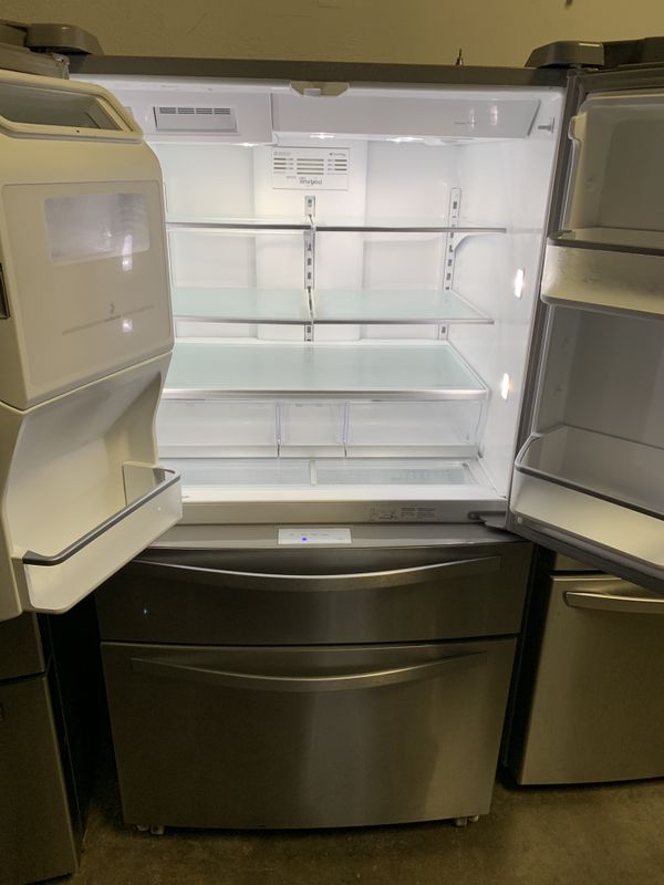 Whirlpool 4-Door Refrigerator for Sale in Rancho Cucamonga, CA - OfferUp