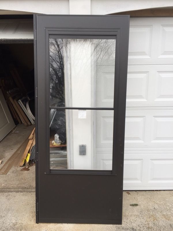 Andersen Screen Door 34x80. Bronze Color Universal for Sale in