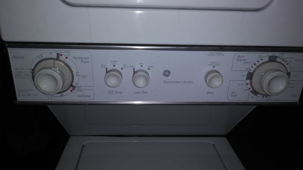 ge space saver stackable washer dryer