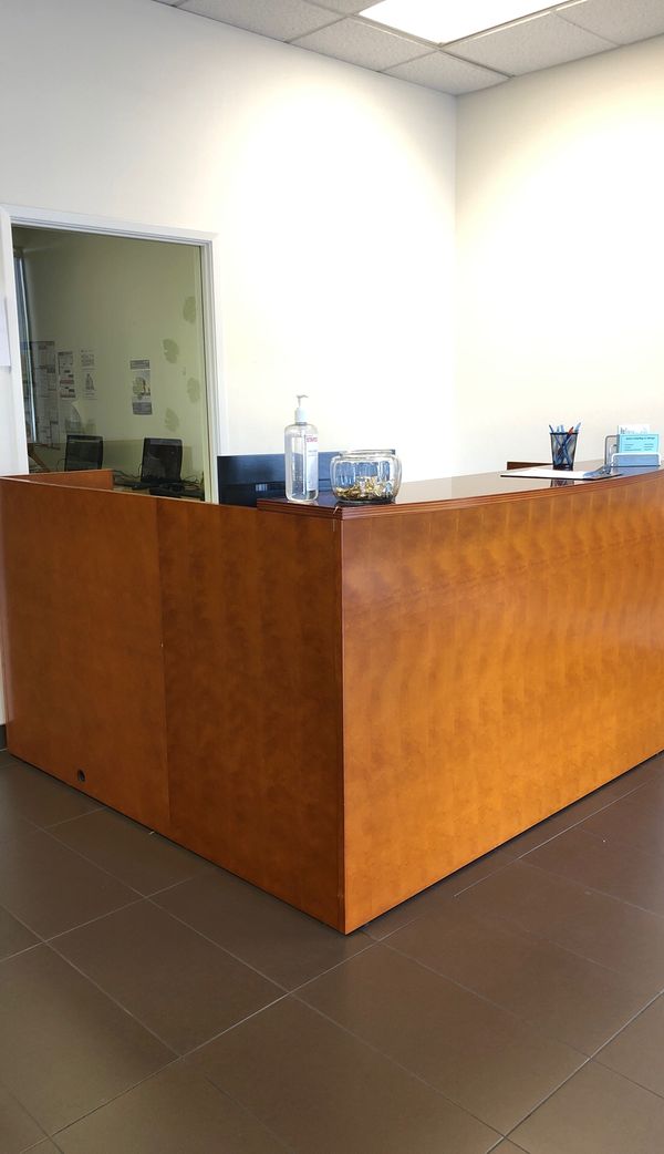 Receptionist desk for Sale in Irvine, CA OfferUp