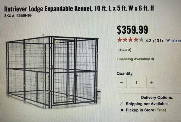 retriever lodge kennel