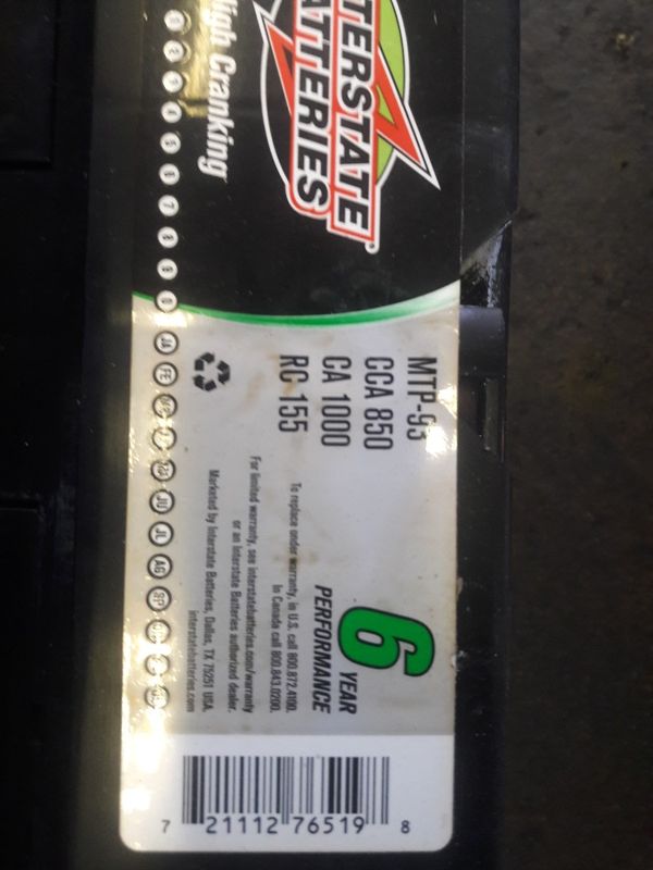 Interstate Battery Mtp 93 For In Vienna Va Offerup 60sold