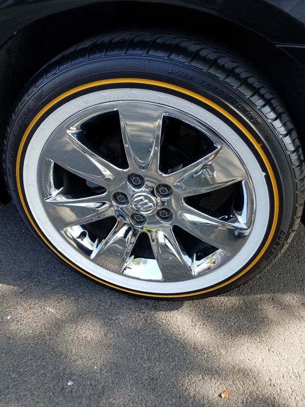 18 inch oem buick rims with vogue tires for Sale in Chicago, IL OfferUp