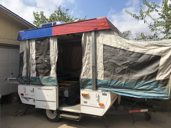 2008 coleman fleetwood pop up camper