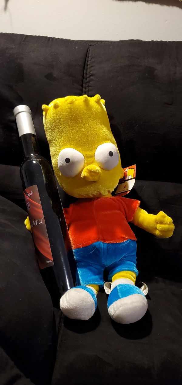 bart simpson plush universal studios