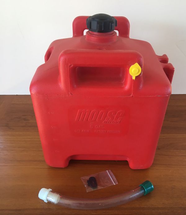 MOOSE OffRoad 5 Gallon HEAVY DUTY GAS CAN, Fuel Gal, ATV, Car, Truck