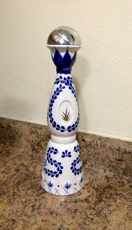 Clase Azul Reposado Tequila Hand Painted 750ml empty bottle for Sale in