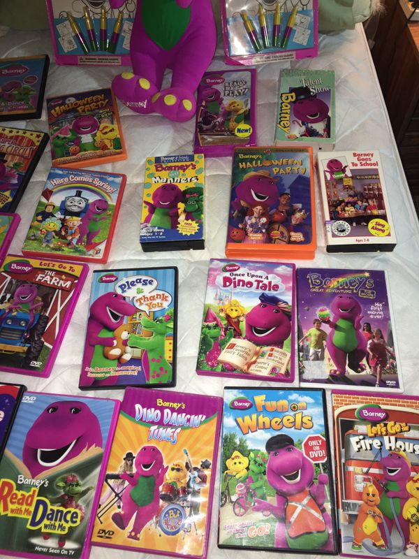 Barney VHS & DVD collection. for Sale in Henderson, NV - OfferUp