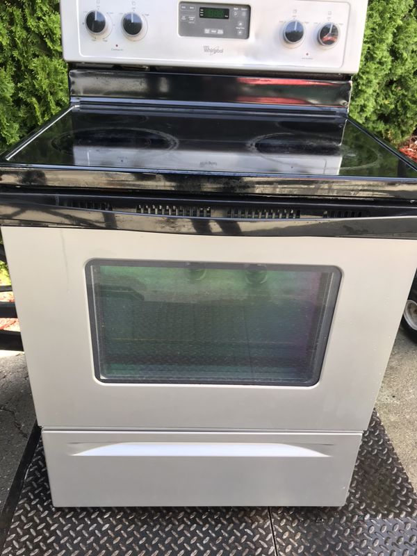 Whirlpool stainless steel ceramic glass top stove oven range DELIVERY