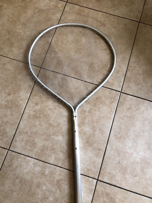 16’ 2pc Telescopic aluminum Promar Shad/Smelt/Squid Dip Net for Sale in