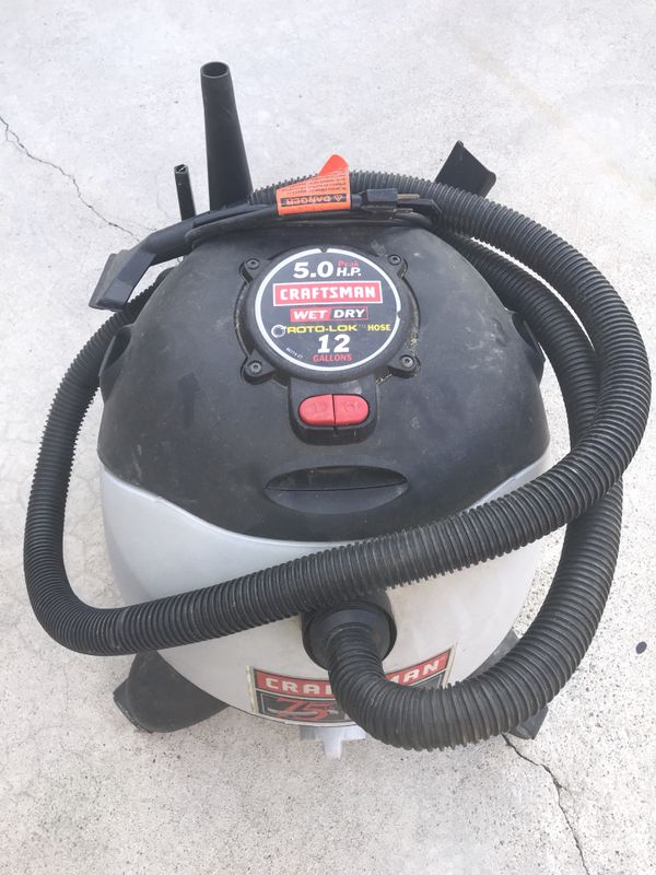 Craftsman 75th Anniversary 12 Gallon 5.0HP Wet/Dry Shop Vac for Sale in