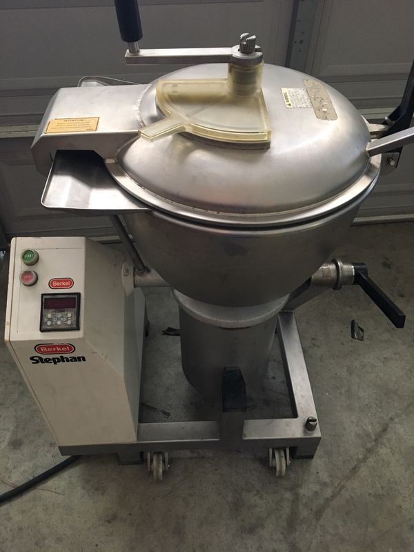 Dough mixer pizzeria equipment stephan vcm vertical cutter chopper for